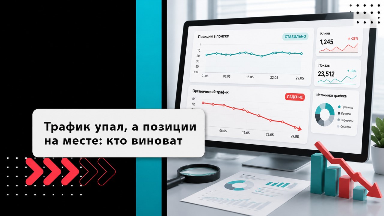Трафик упал, а позиции на месте: как понять, что виноваты нейроответы